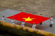 [Test] Công an Hà Nội tập luyện trong mưa, bảo đảm an toàn tuyệt đối các đoàn khách quốc t