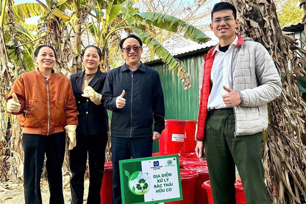 Giải pháp biến rác hữu cơ thành tài nguyên từ men vi sinh của Trung úy Phạm Minh Hiếu đã mang lại nhiều lợi ích thiết thực.