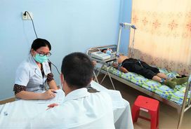 Nữ cán bộ Công an tận tụy với công tác khám chữa bệnh