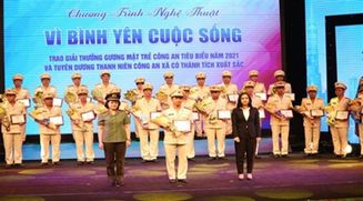 Cán bộ Công an xã tiêu biểu vùng Đất Mũi