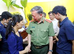 Hy sinh vì nhân dân, là điều mà cán bộ, chiến sỹ lực lượng Công an nhân dân không bao giờ quản ngại