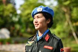 Bản lĩnh “bông hồng thép” tham gia gìn giữ hòa bình quốc tế