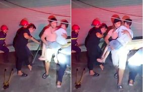 Giải cứu cháu bé khuyết tật cùng 05 người ra khỏi vụ cháy tại TP. Hồ Chí Minh