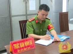 Đại úy Công an chủ động, xung kích trên trận tuyến giữ gìn an ninh trật tự