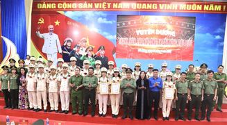 Tuyên dương 20 Thanh niên, Phụ nữ Công an Đắk Nông tiêu biểu