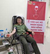 Phó Bí thư Đoàn hiến máu cứu bệnh nhân qua cơn nguy kịch