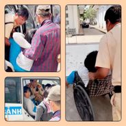 Cảnh sát giao thông An Giang dùng xe đặc chủng hỗ trợ đưa người bệnh đi cấp cứu kịp thời