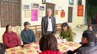 Nữ Phó trưởng Công an xã tận tụy với công việc