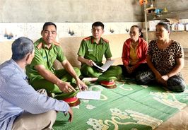 Phó trưởng Công an xã hiểu dân để giúp dân