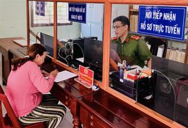 Trung úy Công an xã nhiệt huyết, năng động