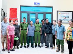 Người dân viết thư cảm ơn Công an xã giúp tìm người thân bị lạc