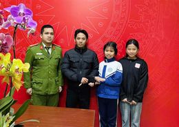 Nhanh chóng xác nhận được chủ nhân của các tài sản bị đánh mất để trao trả cho du khách và người dân