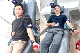 Cán bộ, chiến sĩ Công an tỉnh Quảng Nam kịp thời hiến máu cứu người