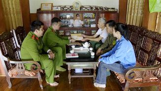 Phó Trưởng Công an xã tận tụy với công việc, được dân tin yêu