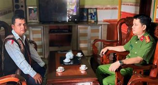 Trung tá Ksor Blơm - Điểm tựa của bà con vùng biên giới