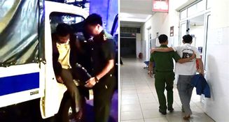 Phú Thọ: Công an xã Tân Lạc dùng xe tuần tra kịp thời đưa người gặp nạn đến bệnh viện cấp cứu