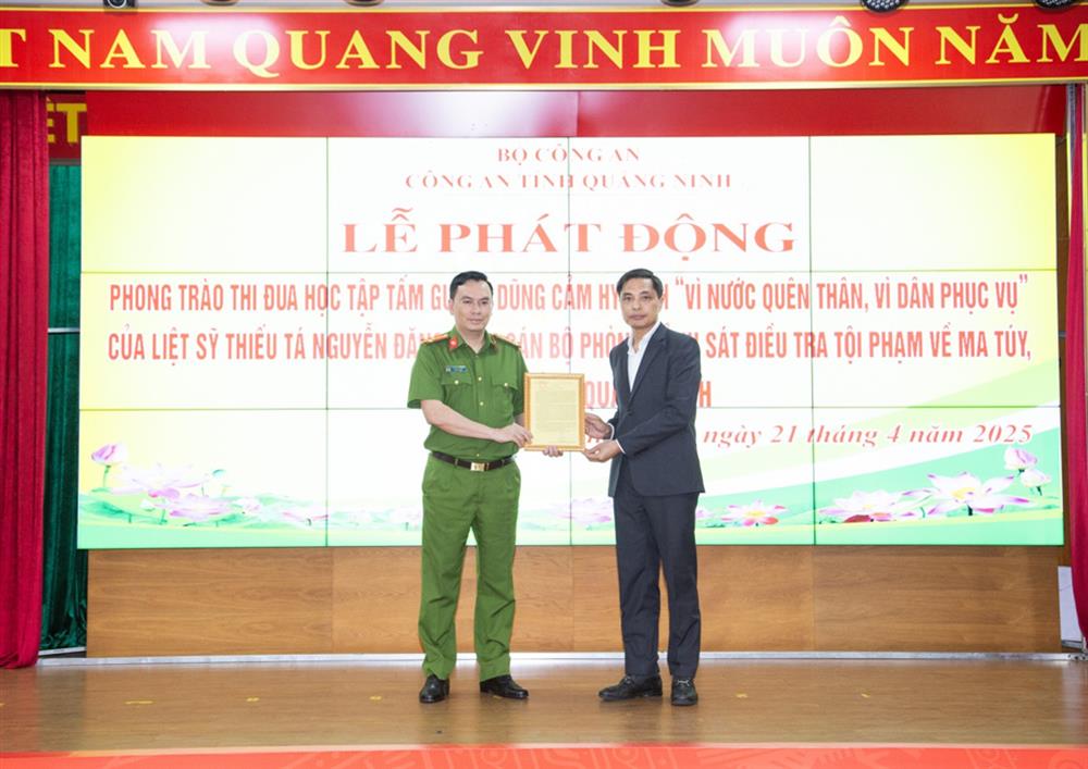 Chủ tịch Ủy ban nhân dân tỉnh gửi thư khen Công an tỉnh Quảng Ninh vì đã có thành tích xuất sắc trong đấu tranh phòng chống tội phạm.