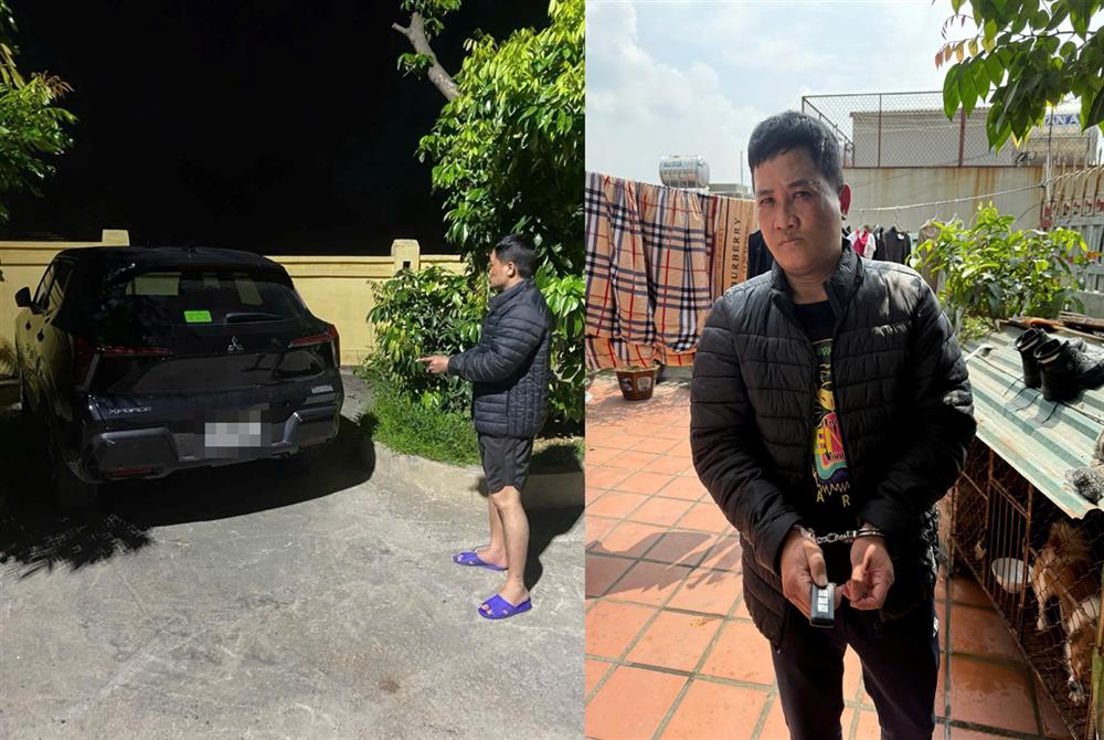 Đối tượng Nguyễn Đức Dũng và vật chứng của vụ án.