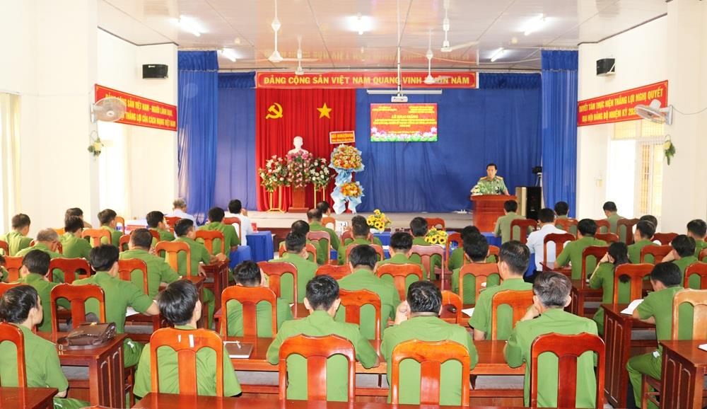 Toàn cảnh Lễ khai giảng.