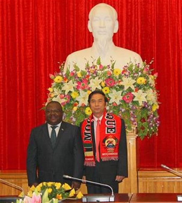 Bộ Công an tiếp Đoàn đại biểu cấp cao Bộ Nội vụ Mô-dăm-bích