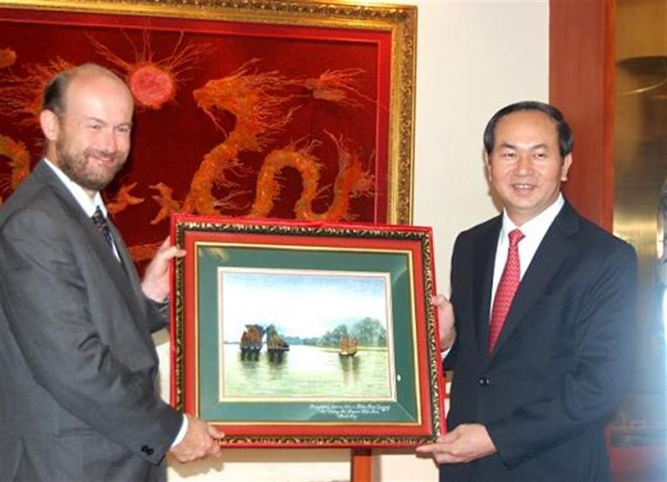 Bộ trưởng Trần Đại Quang tiếp và làm việc với Đại sứ Australia