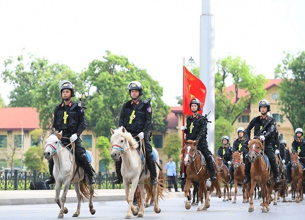 Bộ Công an ra mắt lực lượng Cảnh sát cơ động Kỵ binh