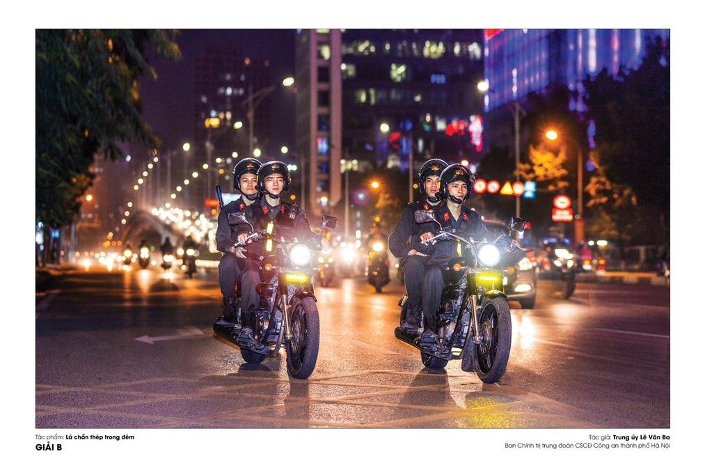 Những tác phẩm đạt giải Cuộc thi ảnh nghệ thuật đề tài “Cảnh sát Cơ động - 50 năm xây dựng, chiến đấu và trưởng thành