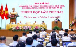Phiên họp Ban Chỉ đạo của Chính phủ về phát triển khoa học, công nghệ, đổi mới sáng tạo, chuyển đổi số và Đề án 06