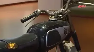 Chiếc xe Honda 67 của Đội săn bắt cướp