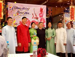 Sỹ quan Công an Việt Nam tổ chức Tết Nguyên đán tại Phái bộ gìn giữ hòa bình Liên hợp quốc tại Nam Sudan