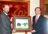 Bộ trưởng Trần Đại Quang tiếp và làm việc với Đại sứ Australia