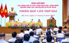 Phiên họp Ban Chỉ đạo của Chính phủ về phát triển khoa học, công nghệ, đổi mới sáng tạo, chuyển đổi số và Đề án 06