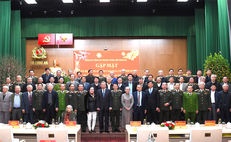 Đảng ủy Công an Trung ương, Bộ Công an gặp mặt cán bộ Công an cấp cao qua các thời kỳ nhân dịp Tết Nguyên đán Ất Tỵ 2025