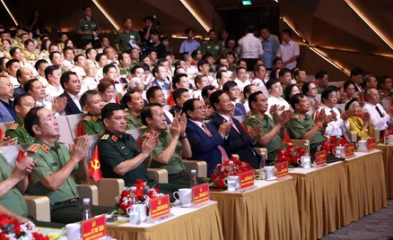 [Test] Thủ tướng Phạm Minh Chính dự Đại hội Thi đua "Vì an ninh Tổ quốc" lần thứ IX